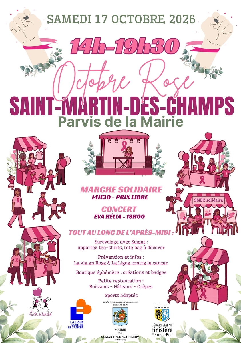 octobre rose mairie SMDC