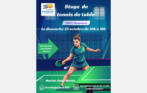 Féminines Stage Morlaix 25 octobre