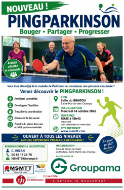 Ping Parkinson au Binigou