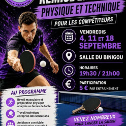 Rentrée 2026 : Remise en forme